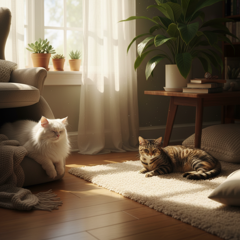 Protect Indoor Cats from Sunlight Risks